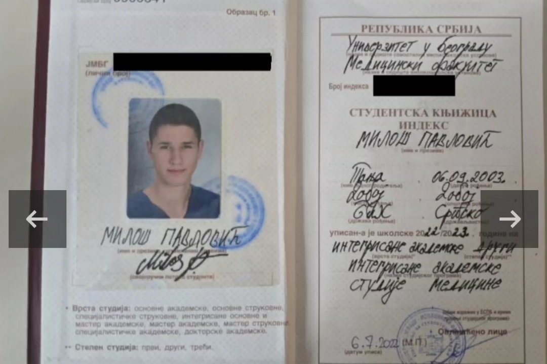 Fakultet ćeš završiti jer će ti pokloniti diplomu.
Al' džaba sve burazeru,kad si funkcionalno nepismen (dokaz o nepismenosti u prilogu)