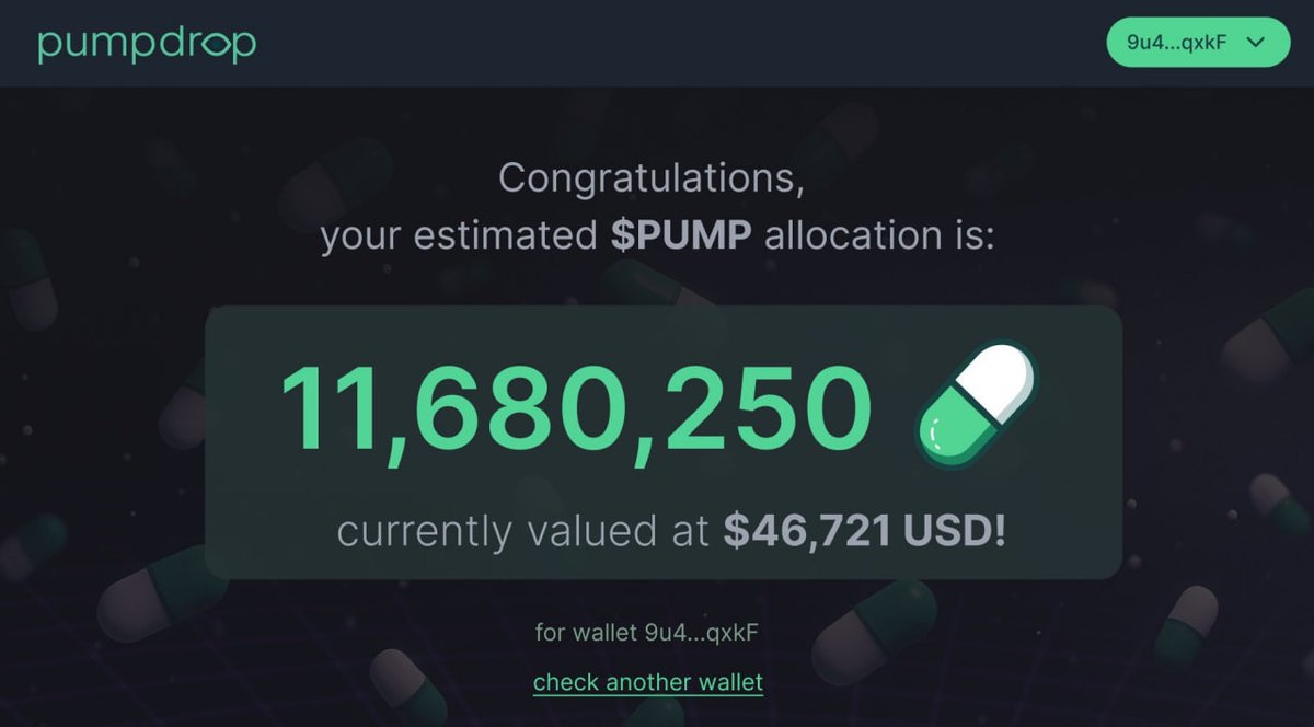 KWamatangi's tweet photo. 🚀 $PUMP Airdrop is Live Right Now!

Claim your tokens: https://t.co/5edoCEyh0H

3,000,000 PUMP tokens are available — and anyone can participate.

Full details on the site.

#PumpFun https://t.co/SOeuycUhq0