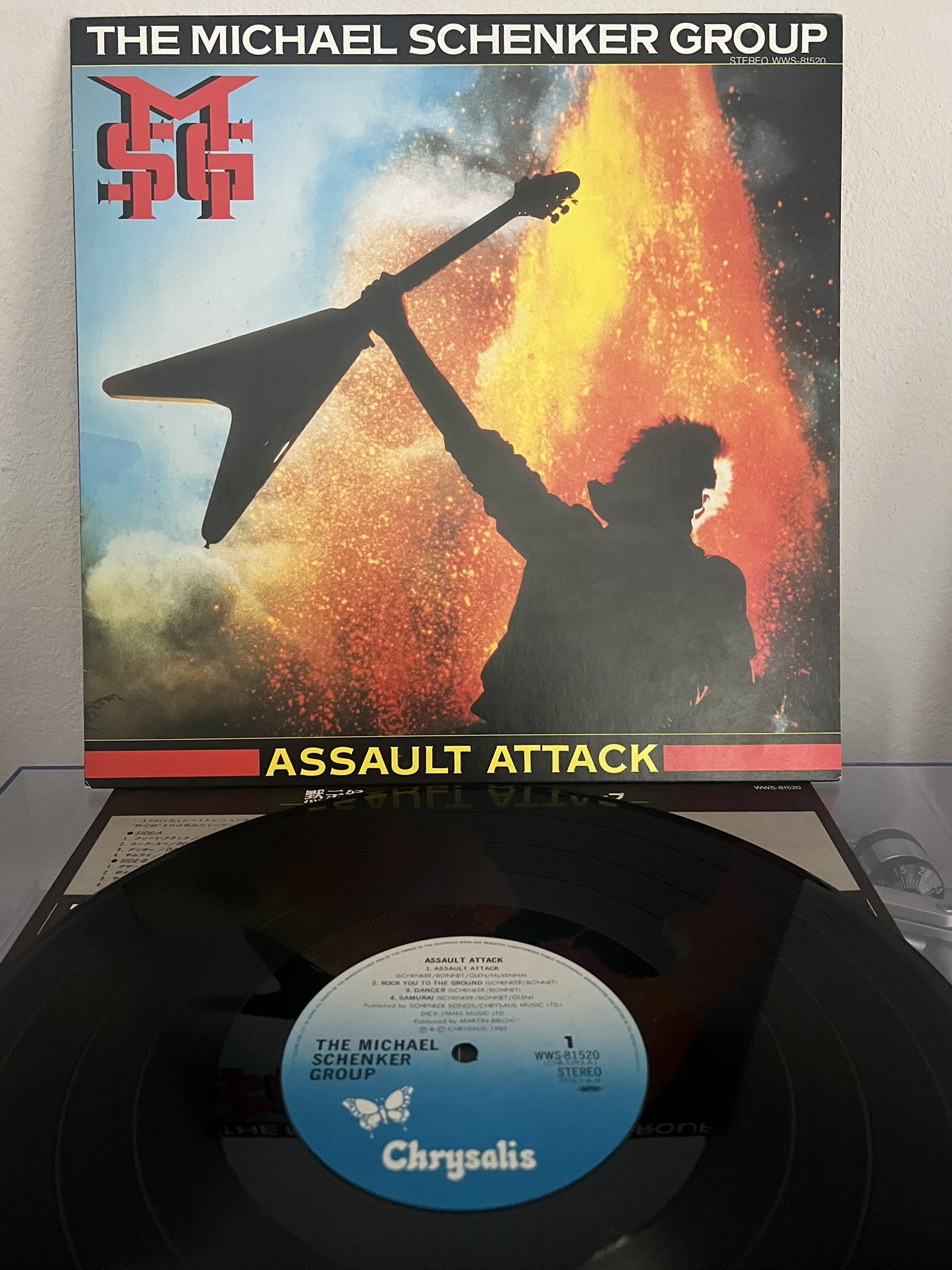 洋楽 THE MICHAEL SCHENKER GROUP BACK TO ATTAC The Michael Schenker Group – Back To Attack Live – 4 x CD