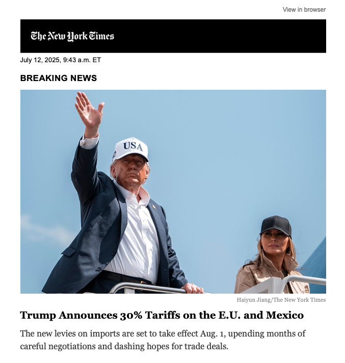 I am very sorry for the American people BUT I hope that Europe, Mexico, Canada, Africa and BRICS will focus on trading with each other and kick the US out of existing and new trade agreements. It is bad for business if you invite a bully in.