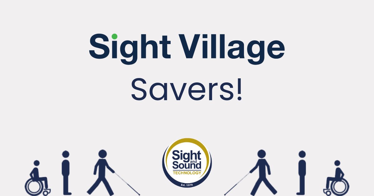 Our Sight Village Specials are still live!

For a limited time, we've got massive savings on some of our most popular technologies from the likes of <a href="/OrCam/">OrCam</a>, <a href="/wewalkio/">WeWALK</a>, HIMS, <a href="/LetsEnvision/">Envision</a>, <a href="/wewalkio/">WeWALK</a> &amp; <a href="/KapsysGroup/">KAPSYS</a>!

Get a full rundown: audioboom.com/posts/8741232-…