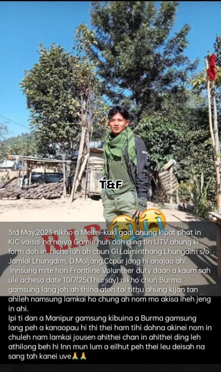 Do volunteers from churachandpur are made to fight in Myanmar?

Why Do Kupi Inpi churachchandpur made them fight for Myanmar?

Many kuki youths are recruited and made to fight in Myanmar in the name of village volunteers.

The role of Kuki Inpi Churachandpur should be