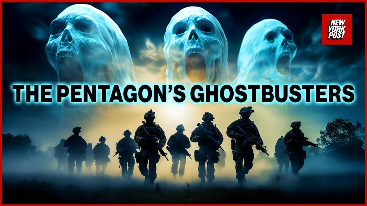 MiddleOfMayhem's tweet image. "Crazy" rogue Pentagon officials, some with high positions and top secret clearances, have been hunting UFOs, ghosts, "bulletproof werewolves", and Bigfoot on the taxpayer's dime for decades.
My latest for @nypost - youtube.com/watch?v=gCYNvH…