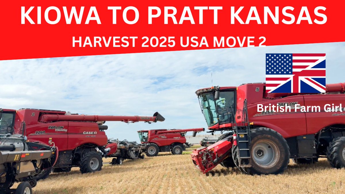 LittleBigFarm's tweet image. KIOWA TO PRATT KANSAS MOVE 2 

Check out the link to see us drive the combines 60 miles with the duals on. 

youtu.be/BzpjQRxB1Nw?si… via @YouTube
