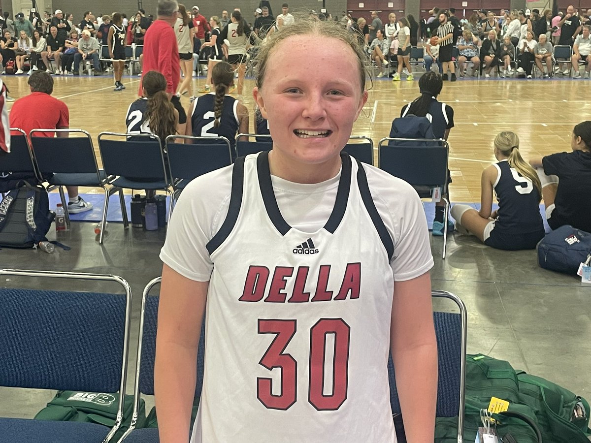 Prep Girls Hoops Missouri (@pghmissouri) on Twitter photo 2028 Logan Bennett of <a href="/dellalamb_bball/">Della Basketball Club</a> 15U hit two big 3s down the stretch, including the last second game winner in a 56-54 win over Always 100 Elite in the semifinals of the Aqua Division Platinum Bracket. Attends Staley <a href="/TFNsRun4Roses/">TFN's Run 4 Roses</a> 2028 Logan Bennett of <a href="/dellalamb_bball/">Della Basketball Club</a> 15U hit two big 3s down the stretch, including the last second game winner in a 56-54 win over Always 100 Elite in the semifinals of the Aqua Division Platinum Bracket. Attends Staley <a href="/TFNsRun4Roses/">TFN's Run 4 Roses</a>