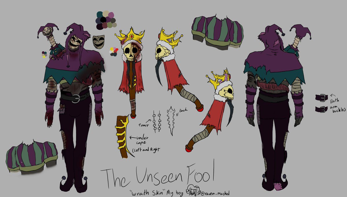 So yall probably wonderin where ive been, well the #dbdcosmeticcontest came back and I wanted to do one, so I made this for my submission
#dbd #deadbydaylight #dbdwraith