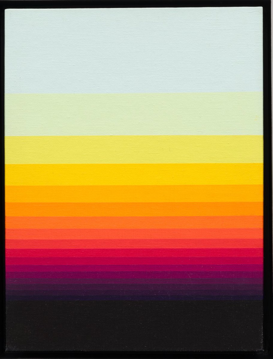 sarafitzmaurice's tweet image. Making connections, bridging worlds. Two artists of the 21c and 20c using color theory to capture the mystical qualities of natural light: @zachlieberman  (b 1977) and Norman Zammitt (1931-2007). “Infinite Images: The Art of Algorithms” @ToledoMuseum curated by @juliaxgulia…