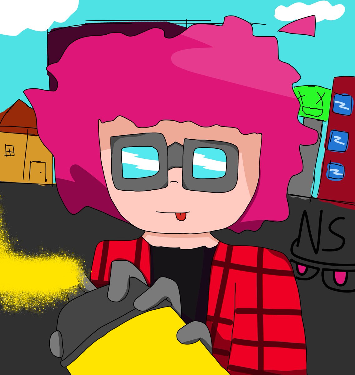 nikkogamer3's tweet image. #art #graffitiart #digitalart #arte #graffit