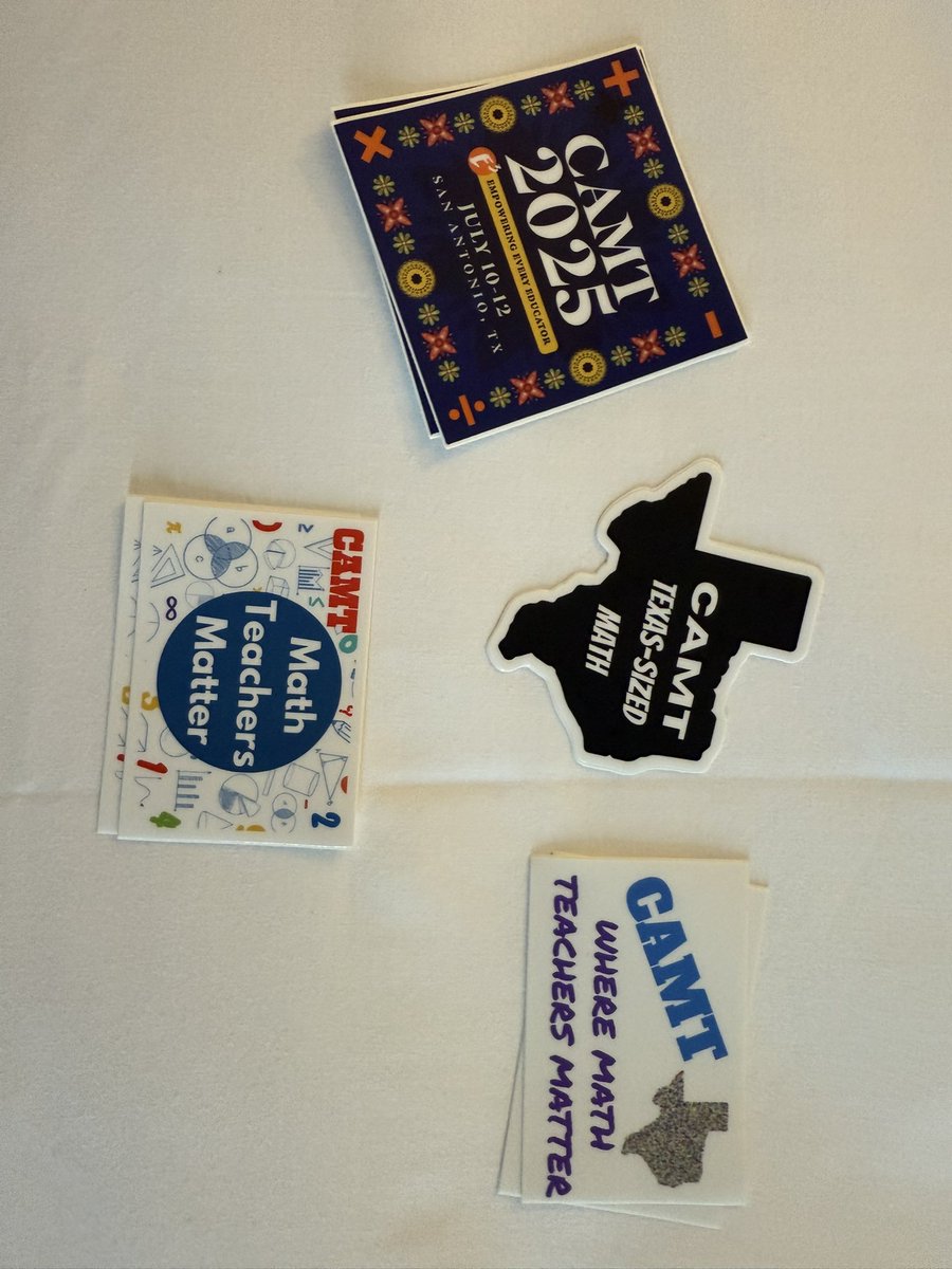 Kristen M. Acosta (@kristenmacosta) on Twitter photo Thank you <a href="/CAMT_TX/">CAMT Conference</a>. Wonderful conference with such warmth, energy and good mathy spirit! And your sticker game was on-point!!!! #camt2025 Thank you <a href="/CAMT_TX/">CAMT Conference</a>. Wonderful conference with such warmth, energy and good mathy spirit! And your sticker game was on-point!!!! #camt2025