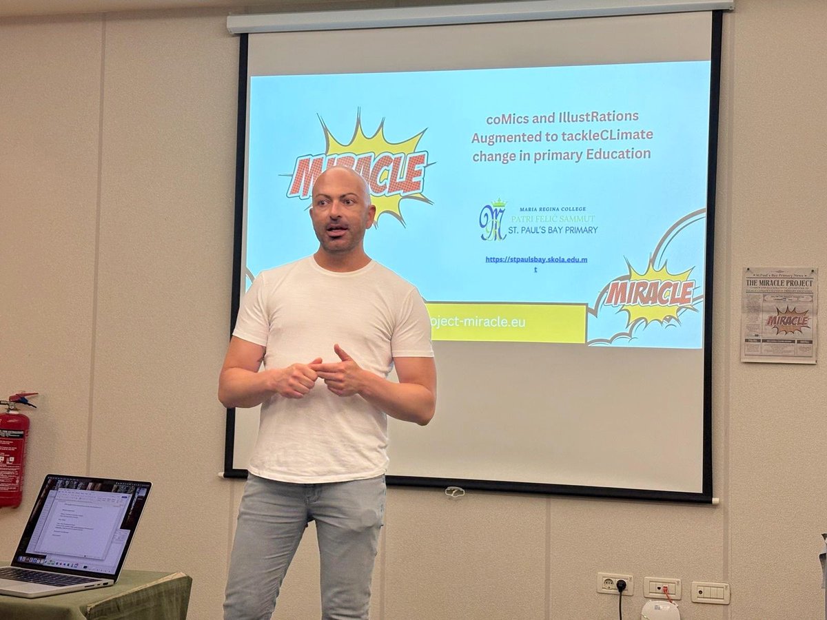 Honoured to present our work on the #MIRACLEproject at #ICICTE2025 🌍
Shared our journey in inclusive, creative digital learning with global educators &amp; innovators.
Proud moment for our team 🚀
#Education #Innovation #DigitalLearning #Inclusion