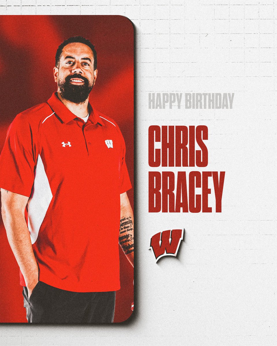 BadgerWBB's tweet image. Wishing the happiest birthday to Coach Bracey!
#OnWisconsin