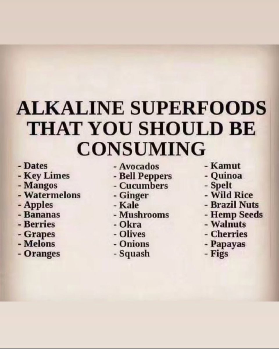 YourRoots1776's tweet image. Don't forget to neutralize your body's PH 👇
#alkaline #acidityrelief #Balance