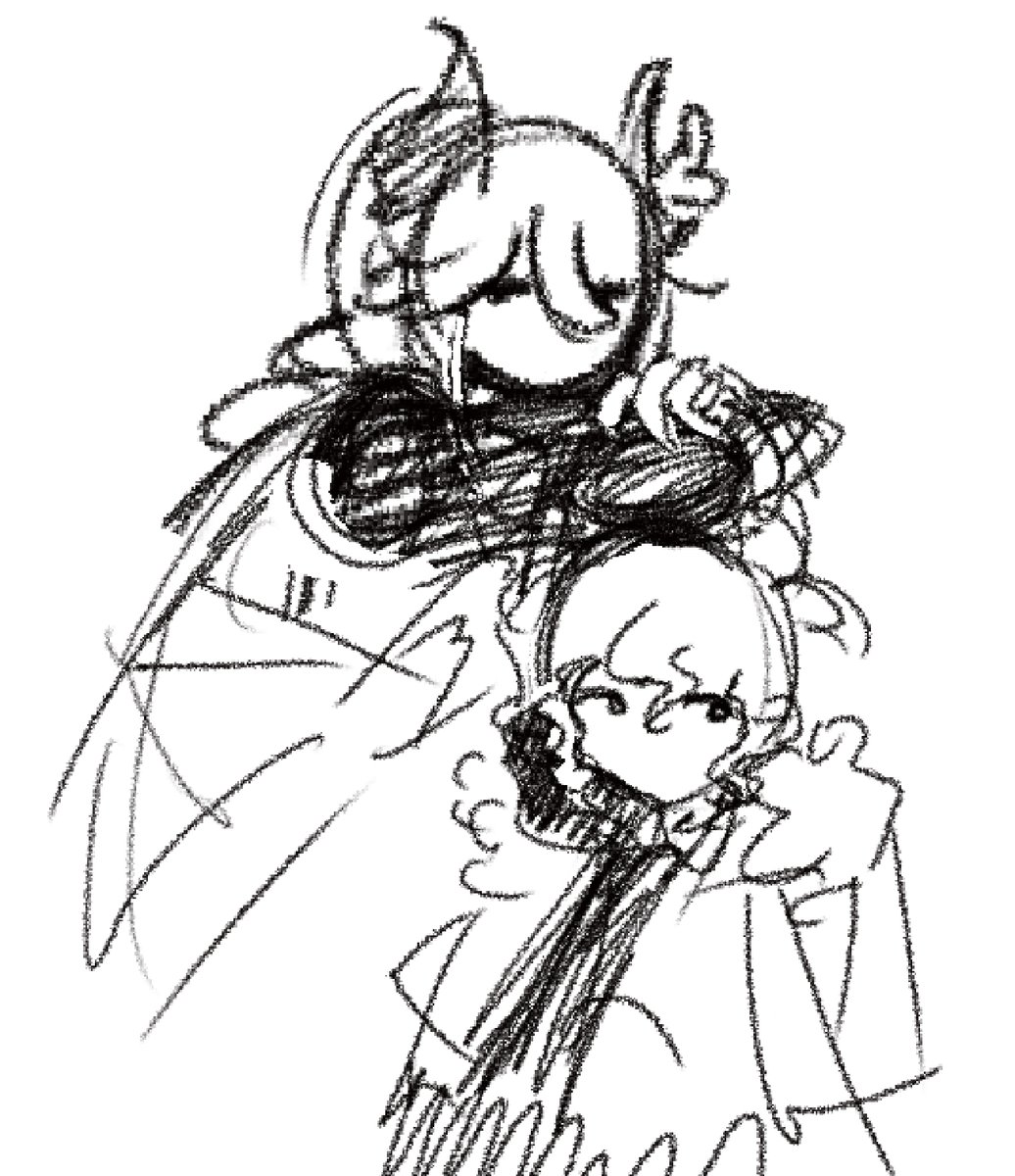 dailymutinyduo's tweet image. Day 339🥭i feel like i forgot how to draw