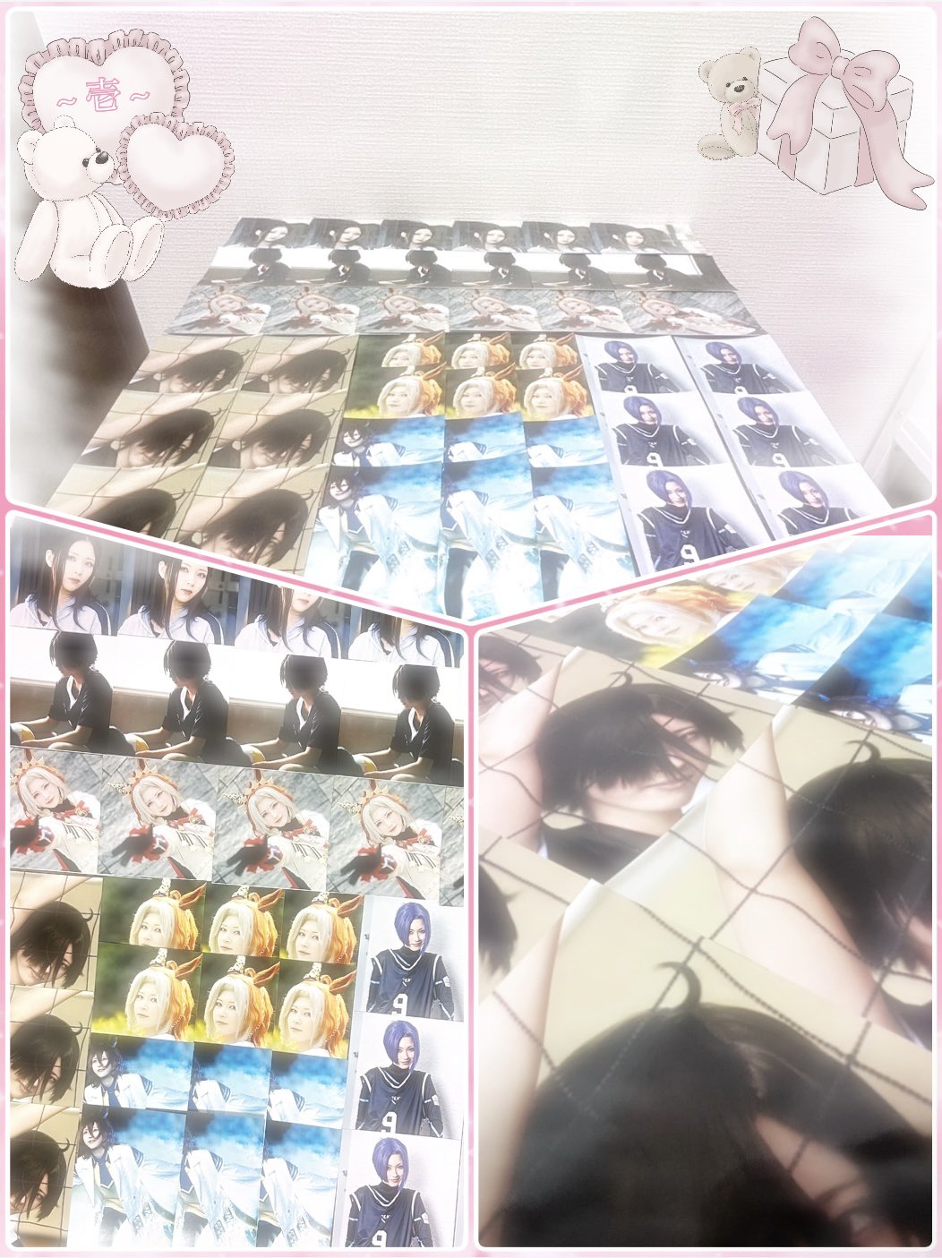一葉さま♡ハンドメイド♡♡アイス柄フリルツイン 一葉さま♡ハンドメイド♡♡アイス柄フリルツイン ピンク ベビー