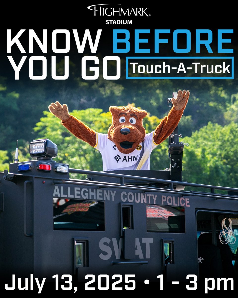 highmarkstadium's tweet image. We can't wait to see you tomorrow for Touch-A-Truck!
Here's everything you need to know ahead of tomorrow's event!