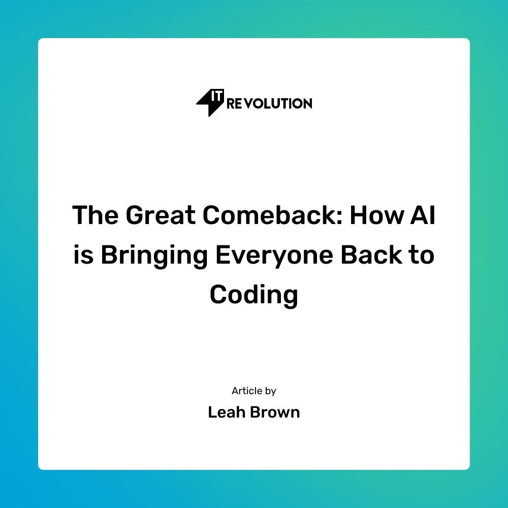 ITRevBooks's tweet image. Remember those legendary programmers who once ranked among the planet's most formidable coders? The ones who threw in the towel after that final straw with npm (seriously, what even is npm?) and decided the hassle wasn't worth the payoff anymore?
Well, heads up world—an entire…