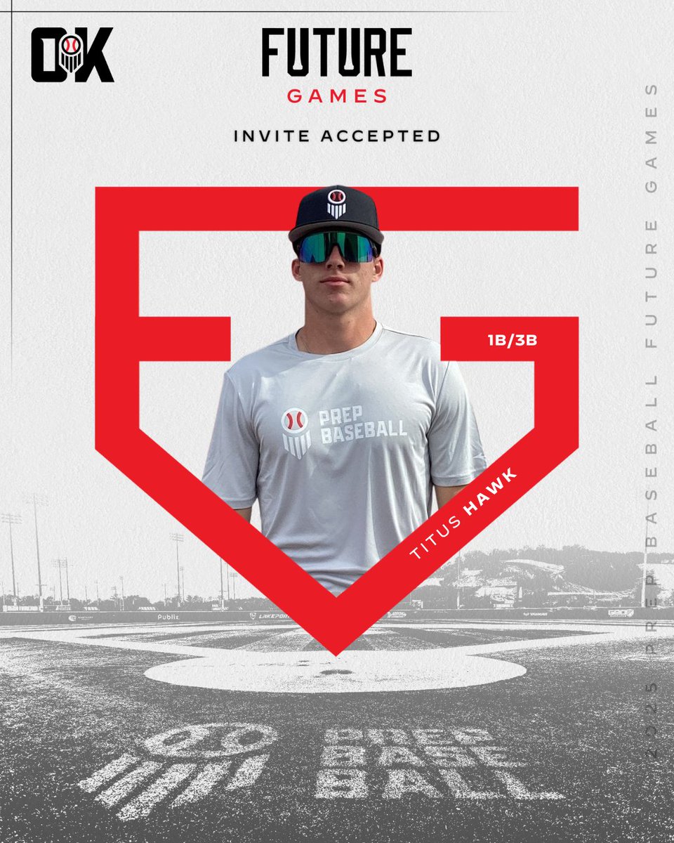 PBR Oklahoma (@prepbaseballok) on Twitter photo ๐๐ก๐ฉ๐๐ง๐ ๐๐๐๐๐ฃ๐ง๐๐โ
1B/3B Titus Hawk (Choctaw) is locked to represent Team Oklahoma at the 2025 <a href="/prepbaseball/">Prep Baseball</a> Future Games!
๐ค: loom.ly/T9PGLkQ // <a href="/TeeHawk2323/">Titus Hawk</a> ๐๐ก๐ฉ๐๐ง๐ ๐๐๐๐๐ฃ๐ง๐๐โ
1B/3B Titus Hawk (Choctaw) is locked to represent Team Oklahoma at the 2025 <a href="/prepbaseball/">Prep Baseball</a> Future Games!
๐ค: loom.ly/T9PGLkQ // <a href="/TeeHawk2323/">Titus Hawk</a>