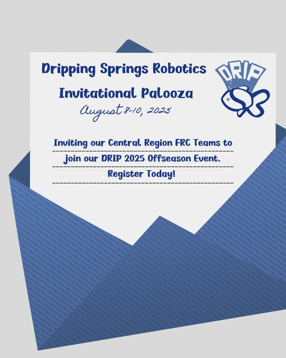 FIRSTinTexas's tweet image. This event features a relaxed environment with a modified version of the REEFSCAPE game, conference sessions presented by members of the FRC community, and a Round Robin playoff format to give teams the most possible matches. 🤖🙌🎉

📌 Register now: forms.gle/KBn6jQwdho4JJt…