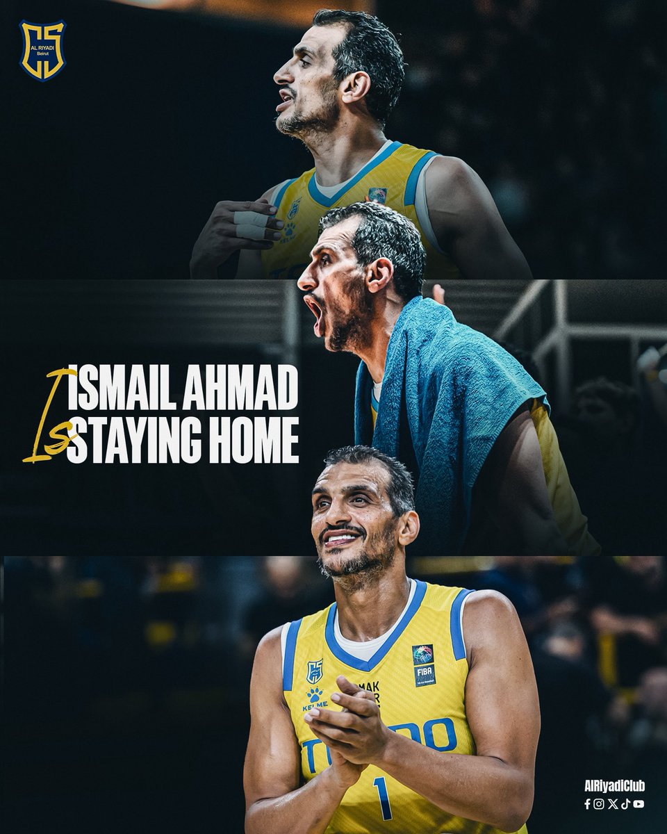 Ismail Ahmad is officially staying home ✨

#AlRiyadiClub