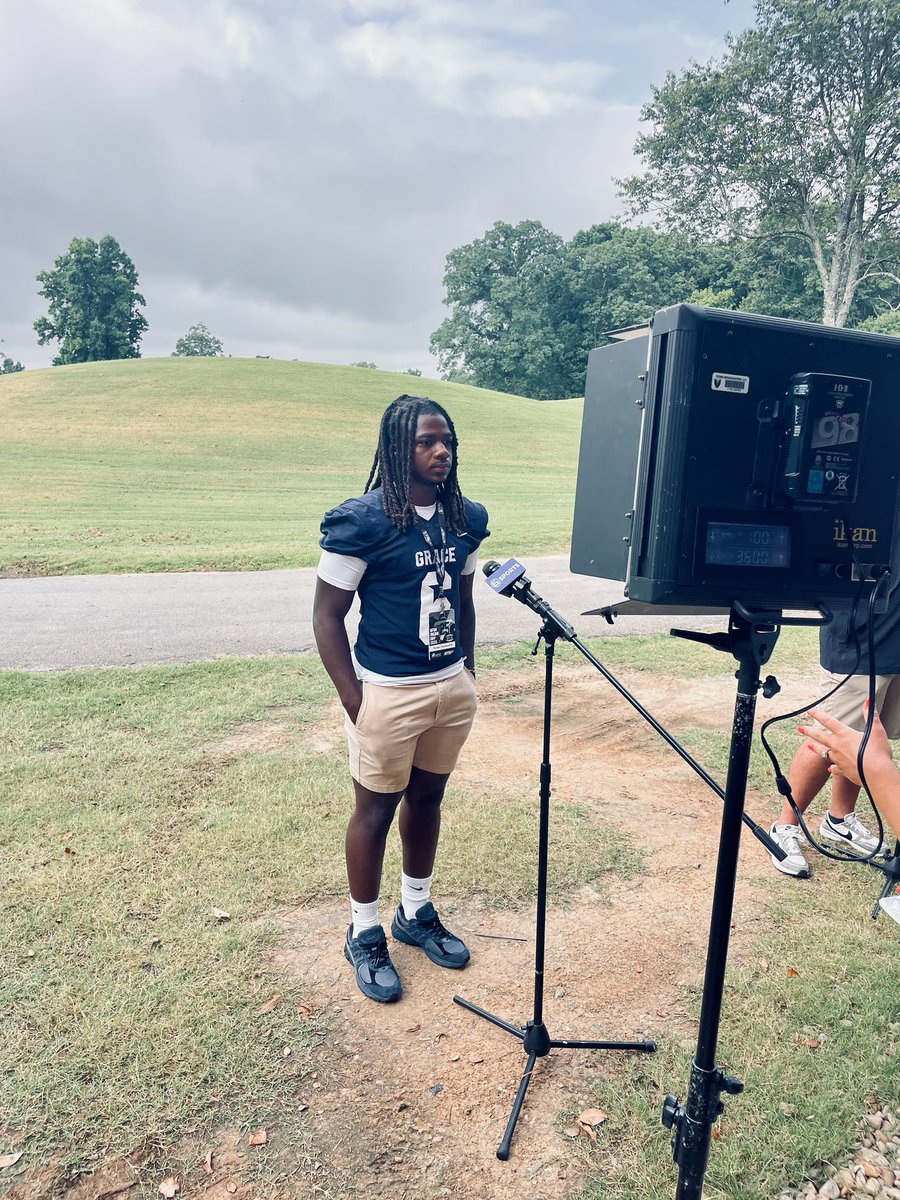 Behind the scenes at KFOA media day <a href="/TerrionThomas6/">Terrion Thomas 2027 ATH</a> <a href="/Blake_Perkey/">Blake Perkey ‘26 WR</a> 📸