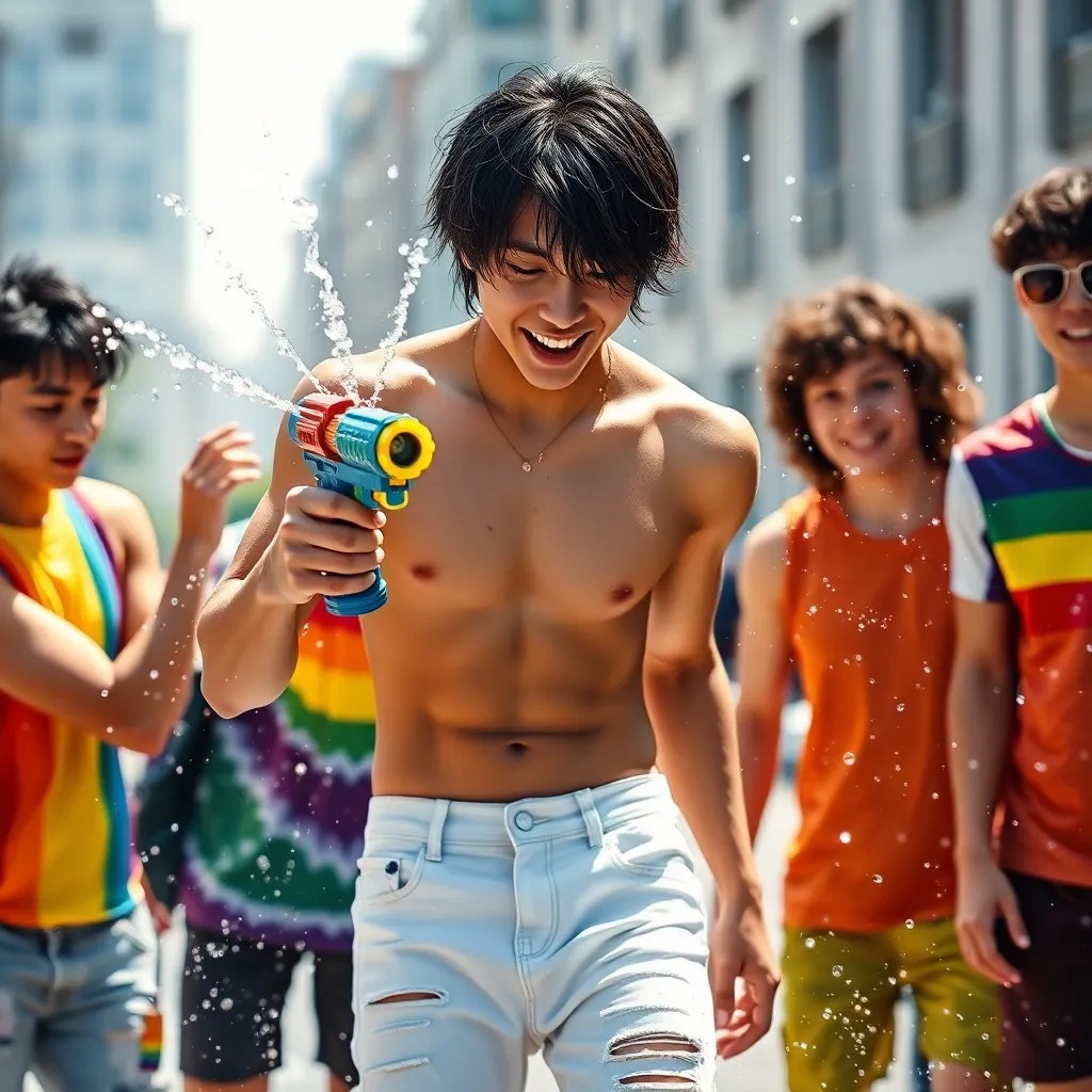 Hans53519443's tweet image. patreon.com/posts/fun-1339… 
🌈 #PrideVibes
💦 #SummerFun