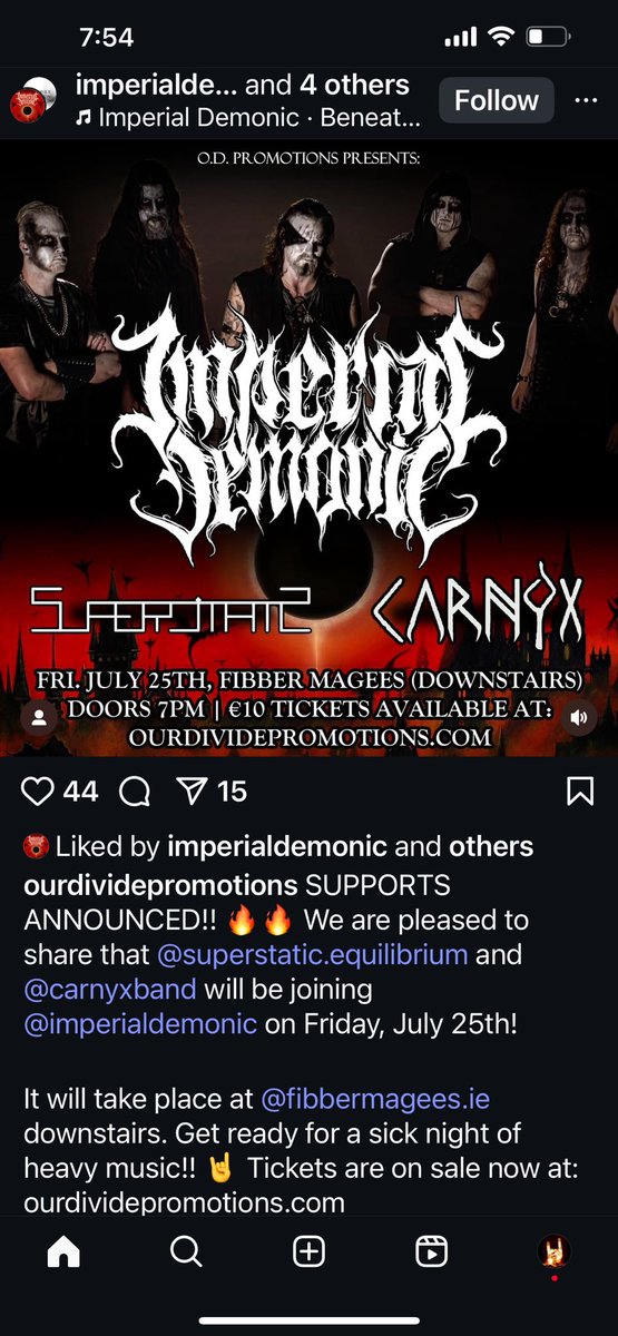 #ShiteBurgh FC ๐ฏ๐ค๐ค๐ฅ๐ป๐ฅ (@hell4deathmetal) on Twitter photo Yo <a href="/aodanoneachtain/">Aodรกn ร Neachtain</a> <a href="/__RAVENDARK__/">เผบโงRฬอชอฬถฬบอกออฬฬฬญฬฬฬฬงอจฬจ โงเผป</a> Dublin Fibber Magees July 25 fucking Imperial Demonic blackmetals finest ๐ฅ๐ฅ๐น๐น๐ค๐ค ๐ป #ImperialDemonic youtu.be/SVYZZvVKNHA?siโฆ Yo <a href="/aodanoneachtain/">Aodรกn ร Neachtain</a> <a href="/__RAVENDARK__/">เผบโงRฬอชอฬถฬบอกออฬฬฬญฬฬฬฬงอจฬจ โงเผป</a> Dublin Fibber Magees July 25 fucking Imperial Demonic blackmetals finest ๐ฅ๐ฅ๐น๐น๐ค๐ค ๐ป #ImperialDemonic youtu.be/SVYZZvVKNHA?siโฆ