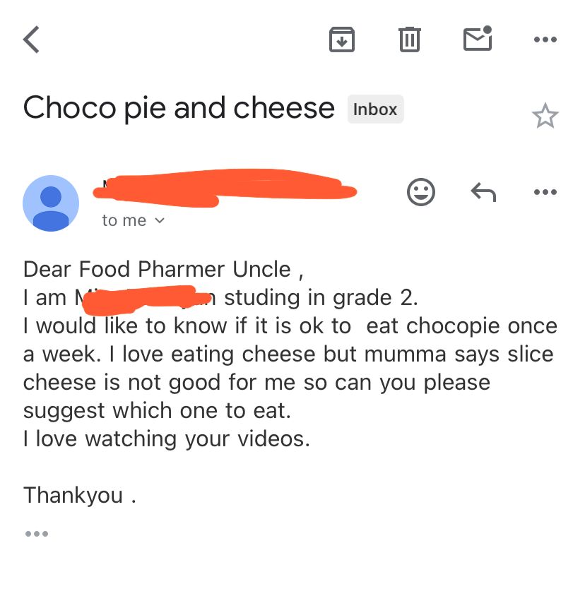 foodpharmer2's tweet image. Sometimes I get the cutest emails from kids.
Every time I write a script, my criteria is "Would 7-8 year old kid understand it?" If a 7-8 year old won't understand it, I won't make the video.
The goal is not to unnecessarily complicate, the goal is to make health more…