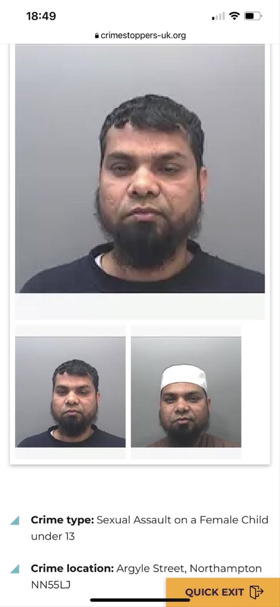 Another one…
Imam rapes 8 year old.
Was obviously influenced by the Prophet Muhammad, Islam’s Jimmy Savile.