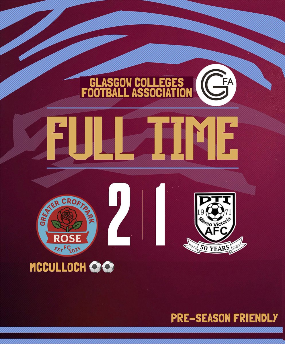 FULL TIME RESULT

2-1 Vrs <a href="/DTIAFC/">DTI AFC</a> 

<a href="/scottish_aff/">AmateurFixturesResultsSCO</a> <a href="/FitbaFanatics/">FITBA FAN-ATICS 🏴󠁧󠁢󠁳󠁣󠁴󠁿⚽</a> <a href="/ProAmFootball/">Pro-Am Football News</a> <a href="/NonLeagueGuys/">The Non League Promoters</a> <a href="/BocaTeamwear/">Boca Teamwear Ltd</a>
<a href="/ftsc0res/">fulltimesc0res</a> <a href="/scotfootfixs/">Scottish Football Fixtures</a> <a href="/scottsas/">Scott Struthers</a>
@ammiesfitba <a href="/L1veAtTheAmmys/">Live At The Ammys</a> <a href="/GlasCollegesFA/">Glasgow Colleges FA</a>
