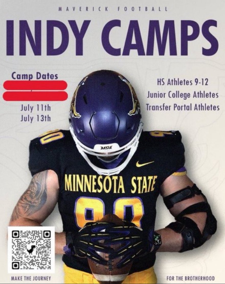 Thanks <a href="/Todd_Taylor28/">Todd A. Taylor Jr.</a> for the invites! <a href="/MinnStFootball/">Minnesota State Football</a>