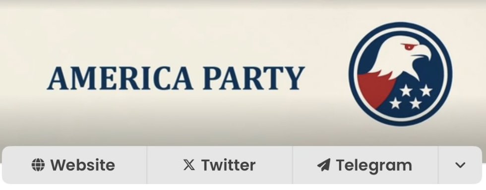 runews's tweet image. Now seriously, what happened to America Party of @elonmusk? Any news?