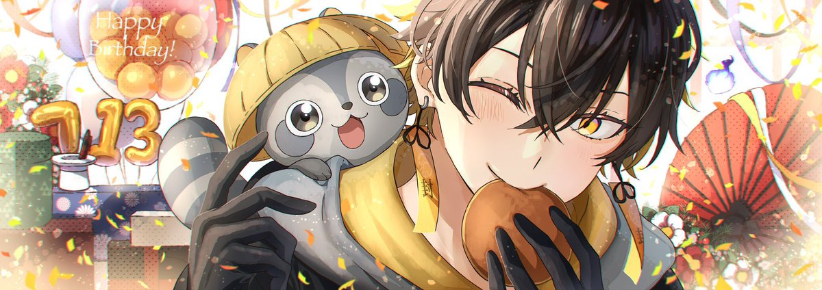 夜十神封魔🦝UPROAR!! (@yatogamifuma) on Twitter photo 生まれました🎈
デビューして4回目の誕生日です🎉
いつも皆さんのおかげで楽しく活動できています
本当にありがとうございます 生まれました🎈
デビューして4回目の誕生日です🎉
いつも皆さんのおかげで楽しく活動できています
本当にありがとうございます