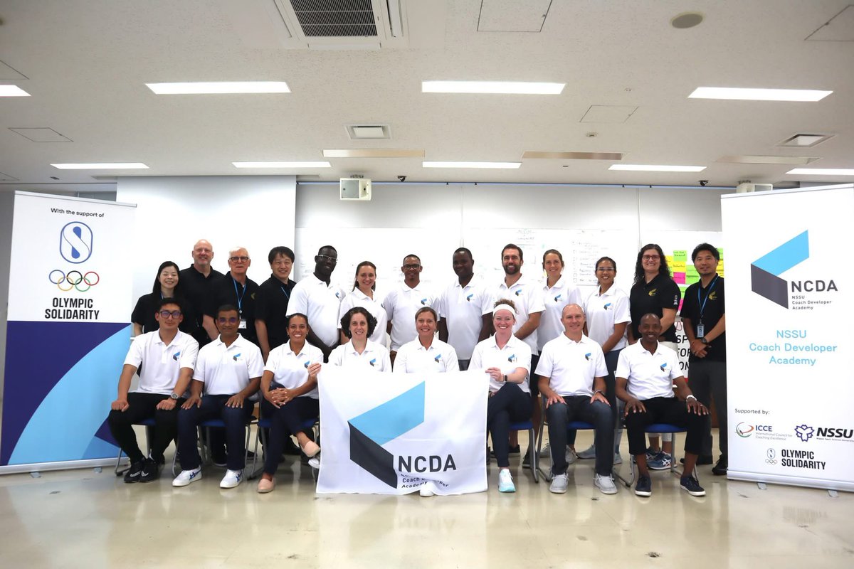 Our group on the final day of Week 1 of the NCDA Program – Cohort 9! Thank you all - participants, trainers, and amazing staff.
Arigatougozaimashita!
#NCDA #CoachDeveloper #OlympicSolidarity #ICCE