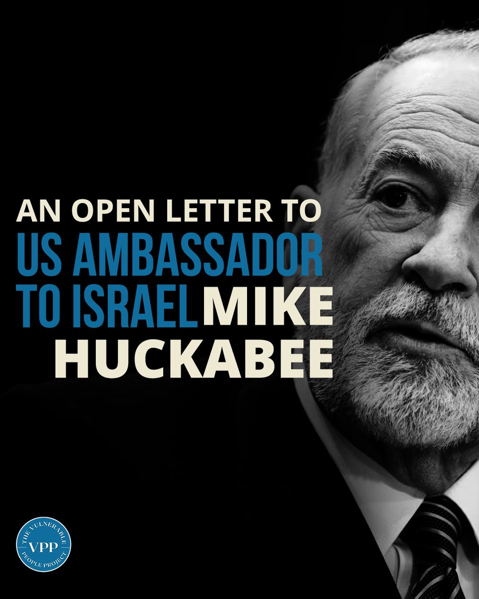 JasonJonesVPP's tweet image. We’re calling on US Ambassador Mike Huckabee—a Christian leader—to visit Taybeh, listen to local priests, and press Israel to protect its vulnerable Christian communities.
substack.com/home/post/p-16…