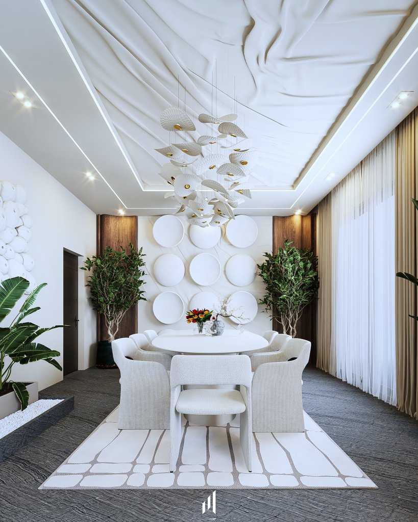 MEGAMAN638's tweet image. Transform your space with elegance and nature. This stunning modern interior blends luxurious design with lush greenery for a serene vibe.
Designed and vizualized by me .
Dm for collaboration 🙂
#HomeGoals #InteriorDesign #ModernDecor #HomeInspiration #LuxuryLiving…