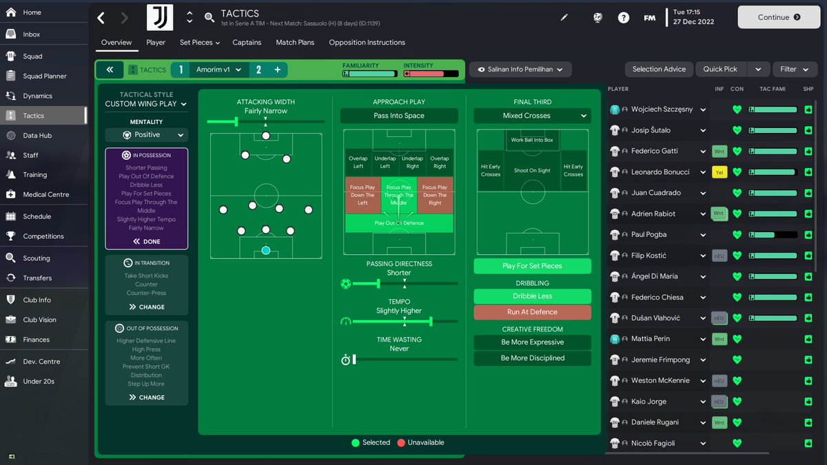 sortitoutsi's tweet image. New #FM23 Tactic Rúben Amorim’s 3-4-2-1 – Modern Wingback Domination | FM23 Tactic available in our Tactics Section

Use our tactics testing table to download great tactics and share your results!

sortitoutsi.net/click/social/2…