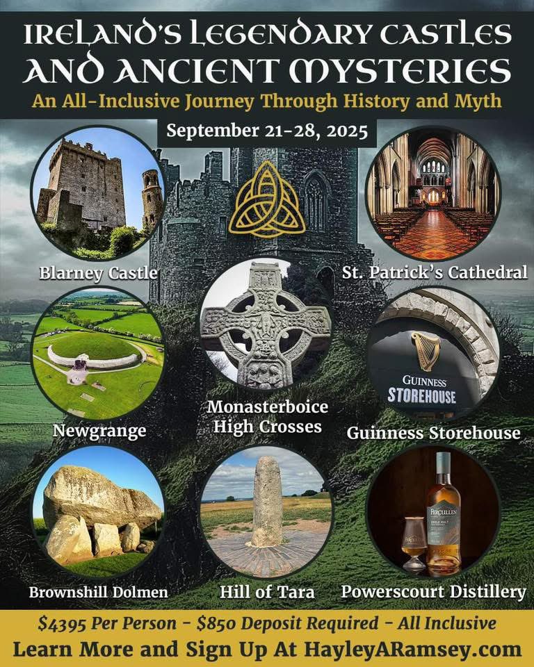 RealScottWolter's tweet image. Want to explore the magic of Ireland this September? Join us for an amazing double header, or just one for some Irish fun and adventure! 🇮🇪 hayleyaramsey.com