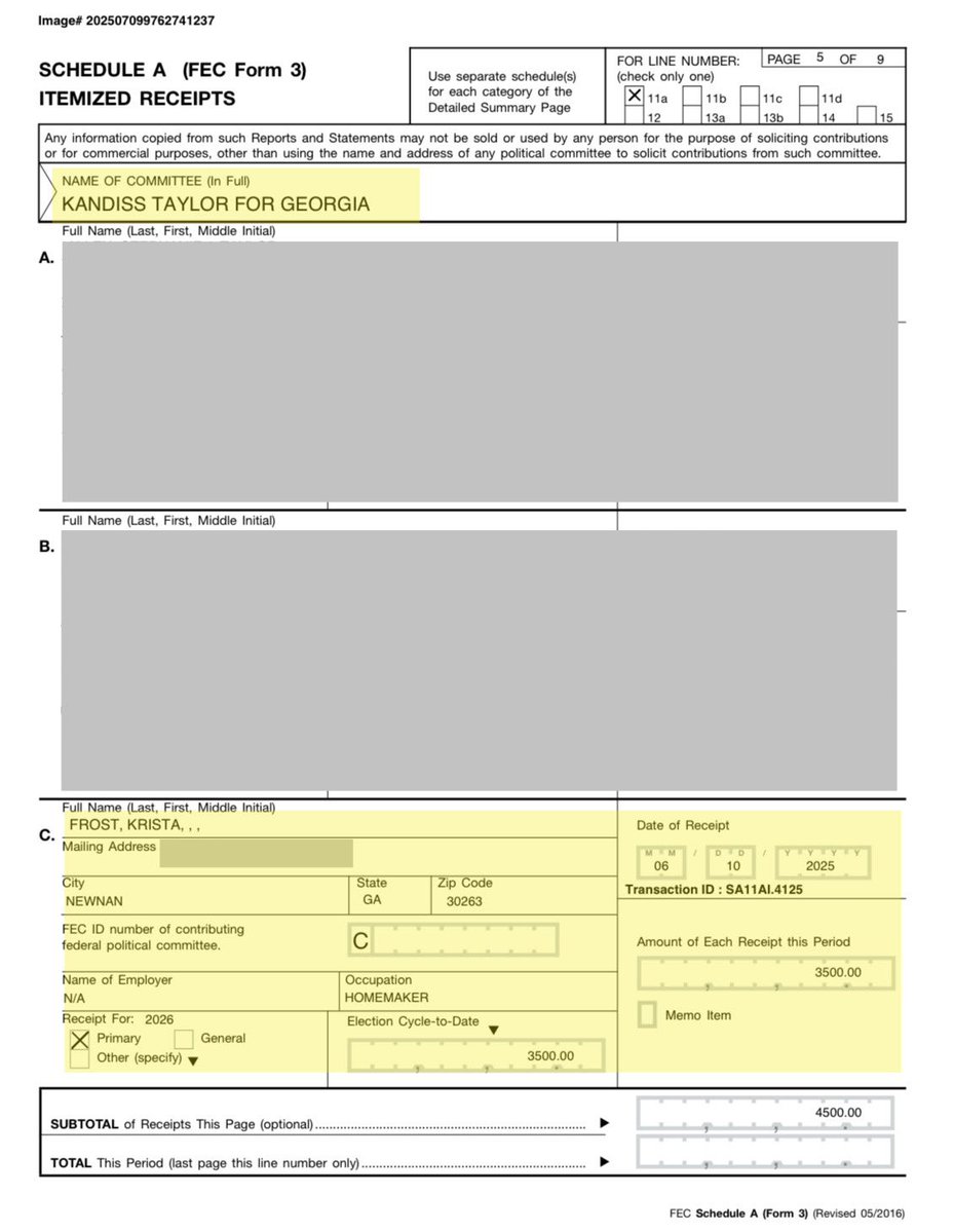 patriot2392's tweet image. CITIZENS ACROSS GEORGIA CALLING FOR KANDISS TAYLOR TO EXIT US CONGRESSIONAL RACE
Given the facts that have surfaced surrounding Kandiss Taylor's conduct during the Georgia GOP convention, her actions during the nominations process, and newly discovered information regarding…