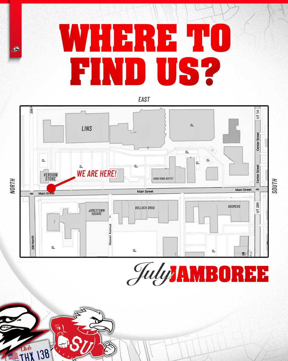 July Jamboree is HERE! Find us at our booth at the location above. Swing by for fun items and a chance to win prizes! 👋 

#TBirdNation ⚡️ #RaiseTheHammer