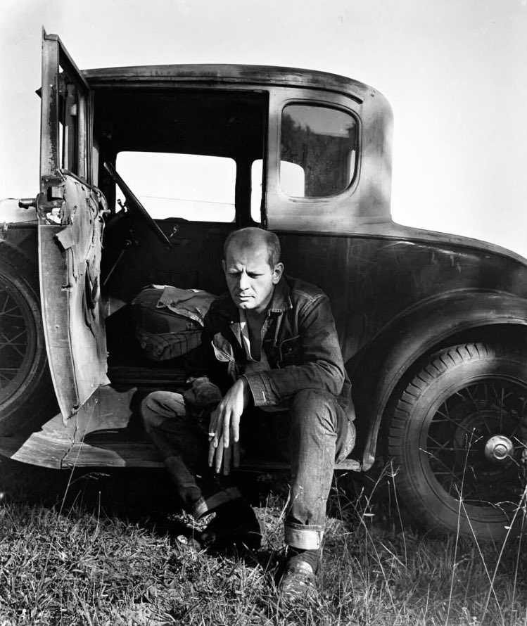 Jackson Pollock by Hans Namuth (1951)