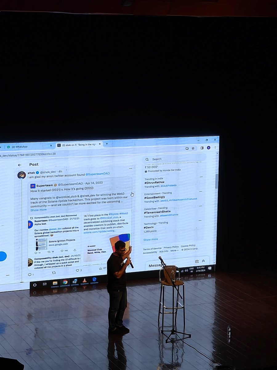 adititeaa's tweet image. throwback to cohort 2 meetup in bangalore @100xDevs @kirat_tw