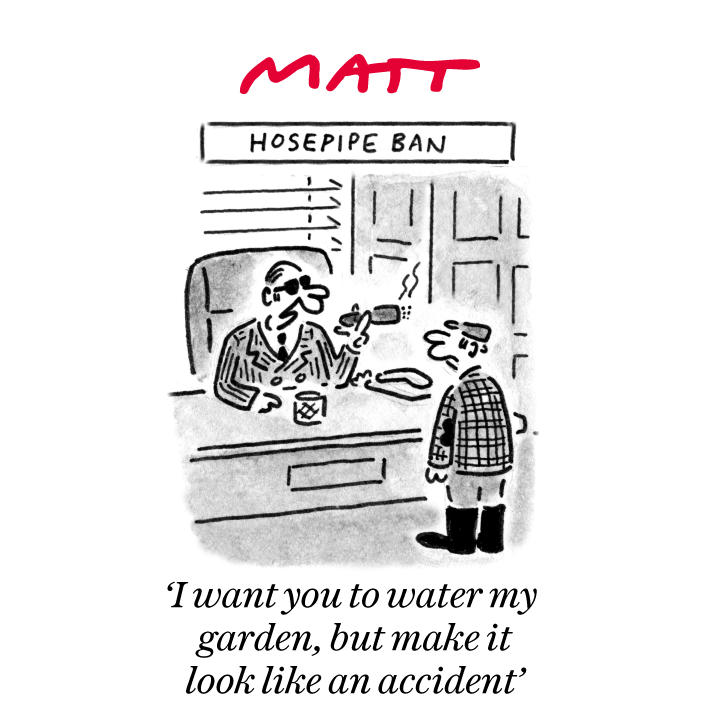 MattCartoonist's tweet image. My latest cartoon for tomorrow's @Telegraph
Buy a print of my cartoons at telegraph.co.uk/mattprints
Original artwork from chrisbeetles.com