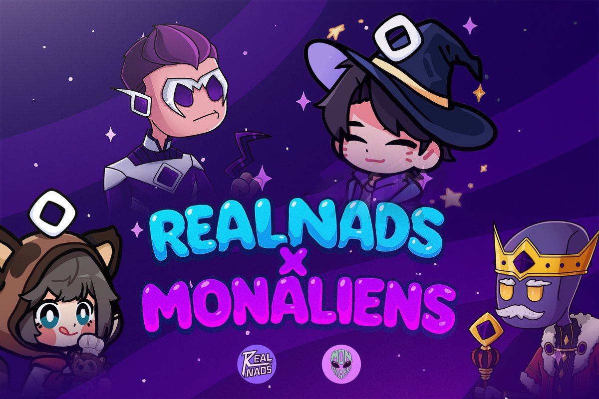 monaliens's tweet image. RealNads x Monaliens
We are happy to announce our official partnership with @RealNadsClub !
To celebrate, we are giving away FCFS spots for their upcoming premint on July 20th!
and you’ve got two ways to win:
1-) Art Contest
Can you draw? If the answer is yes, now is the…