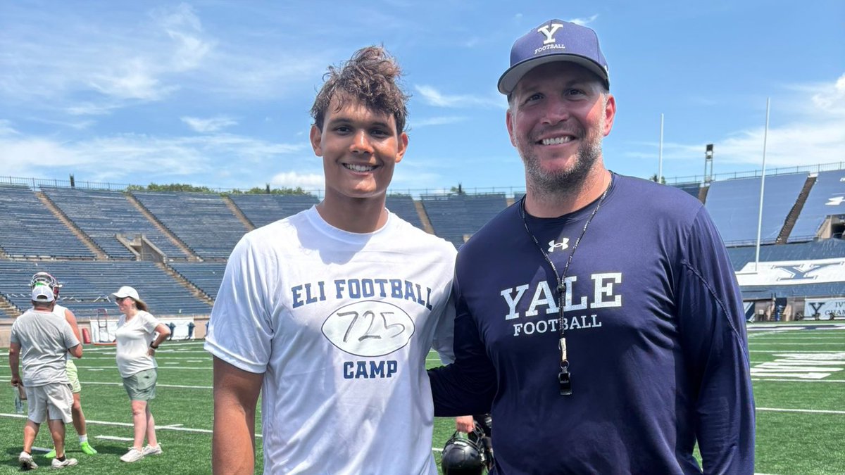 Six Star Football | PLUS+ (@sixstarfootball) on Twitter photo YALE PROSPECT CAMP COVERAGE | A look at some of the top WR/TE talents that shined
🔥A look at top talents that turned heads at Yale
📖Scouting Reports + Standouts
STORY: ▶️sixstarfootball.com/article/event-…
<a href="/jpabrew/">JP Abrew</a> <a href="/Landen_24Adams/">Landen Adams</a> <a href="/ElijahCanty27/">Elijah Canty</a> <a href="/imjordancoleman/">Jordan Coleman</a> <a href="/manuelcolon239/">Manuel Colon</a> YALE PROSPECT CAMP COVERAGE | A look at some of the top WR/TE talents that shined
🔥A look at top talents that turned heads at Yale
📖Scouting Reports + Standouts
STORY: ▶️sixstarfootball.com/article/event-…
<a href="/jpabrew/">JP Abrew</a> <a href="/Landen_24Adams/">Landen Adams</a> <a href="/ElijahCanty27/">Elijah Canty</a> <a href="/imjordancoleman/">Jordan Coleman</a> <a href="/manuelcolon239/">Manuel Colon</a>