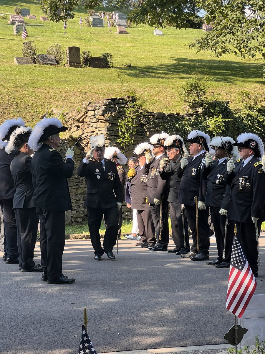 SenRobinsonPA's tweet image. I attended a very moving memorial service for the Tuskegee Airmen at Sewickley Cemetery this morning. Thank you to all who attended and to Allegheny Commandery No. 35, Knights Templar of PA for sponsoring this service.
Thank you to all who serve and have served our country.