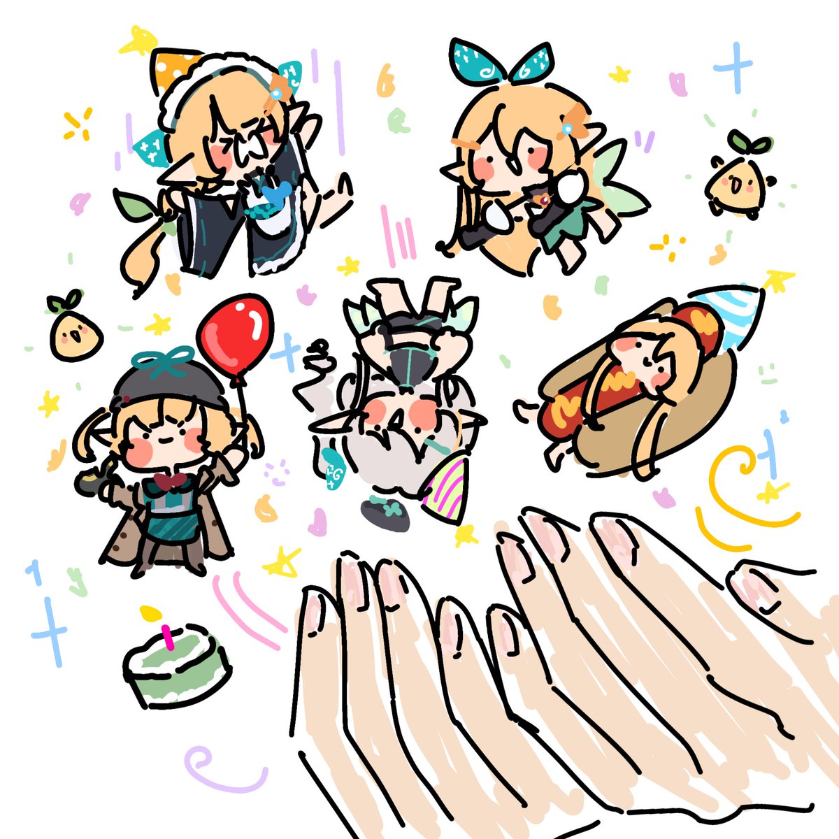 144pPicasso's tweet image. 💚🎈 #PomuPaint