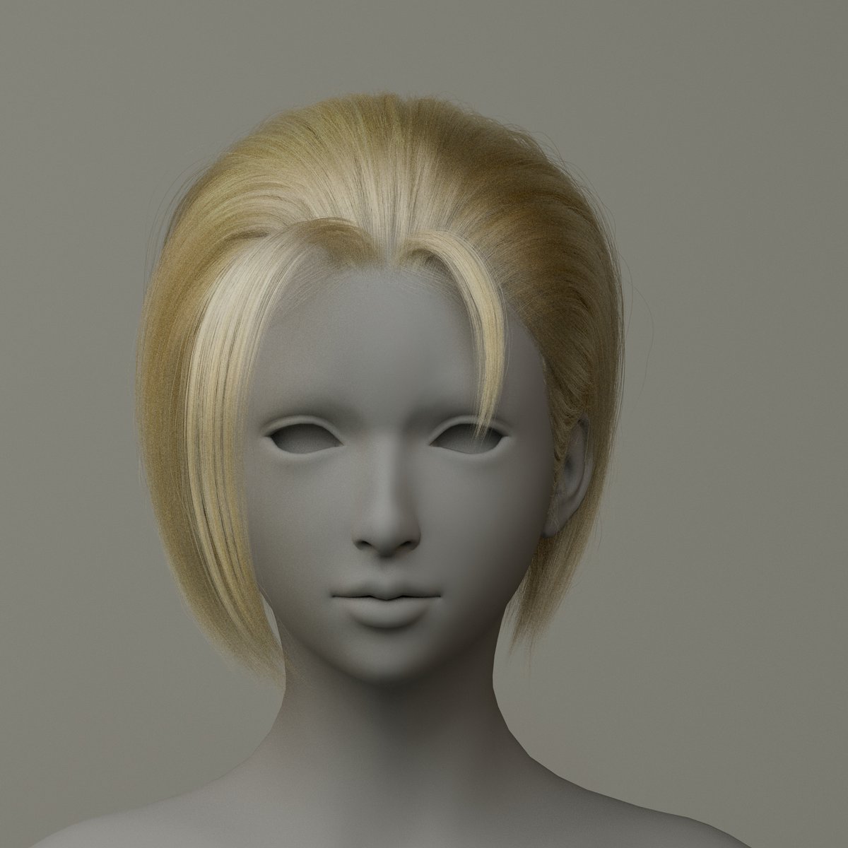 #MAYA #3DCG 
wip 髪作成