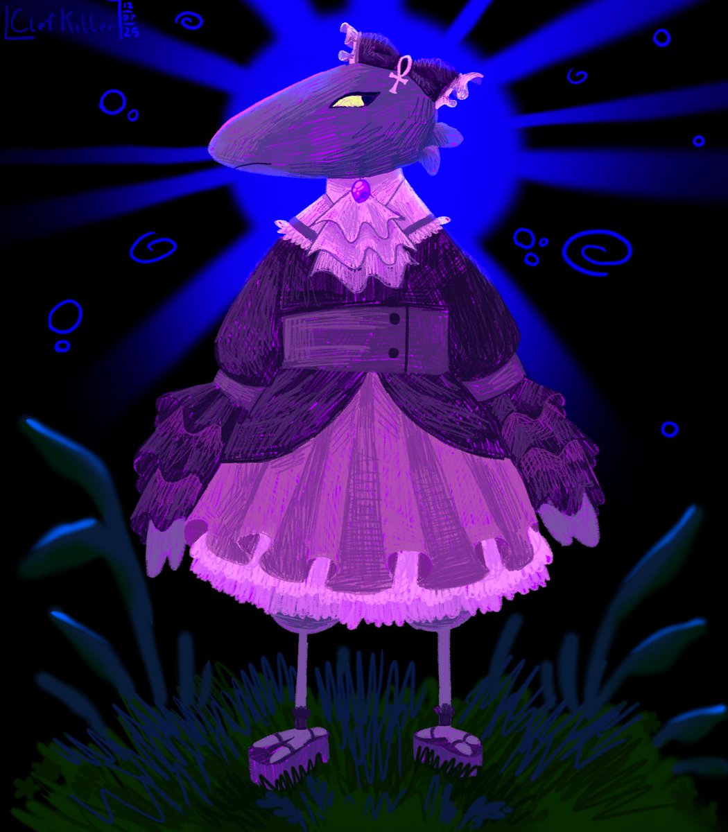 ClefKiller's tweet image. Revenge for uniquewitchdraws!!

#artfight #artfight2025