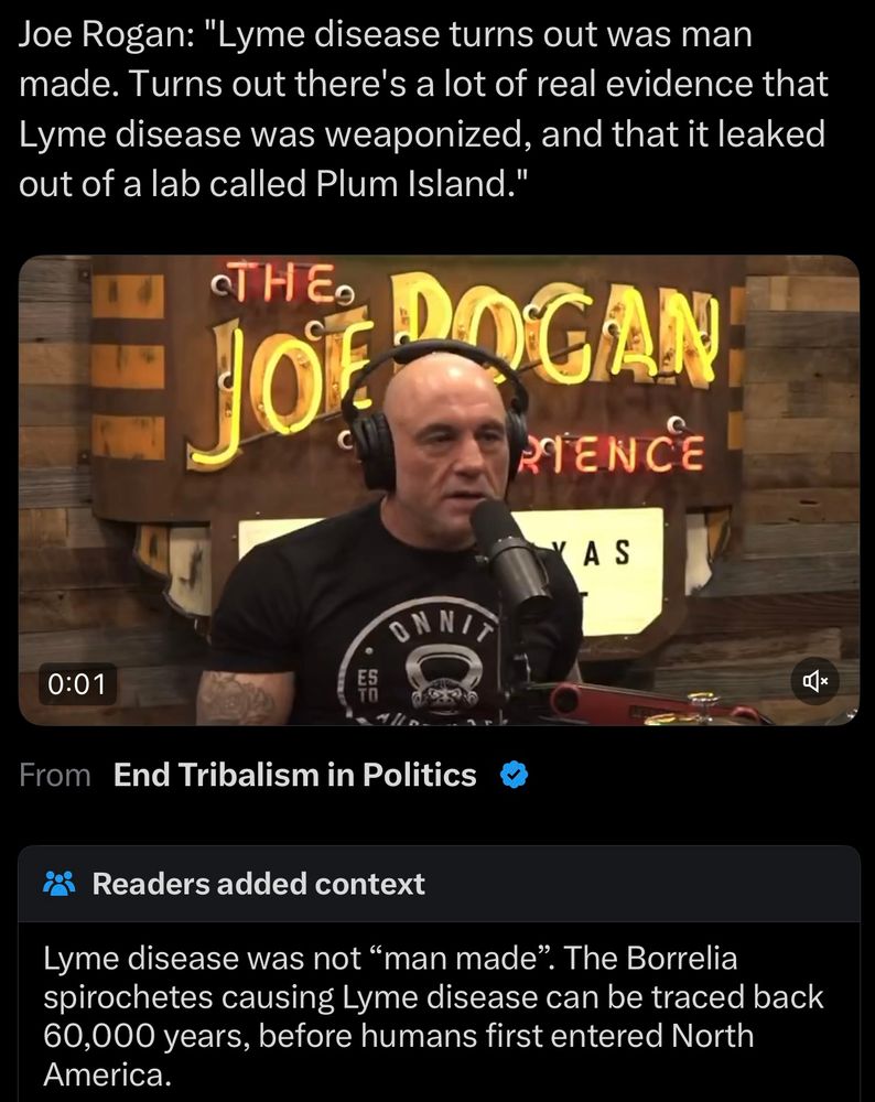 At this point, I think I can convince Joe Rogan that squirrels control the weather.