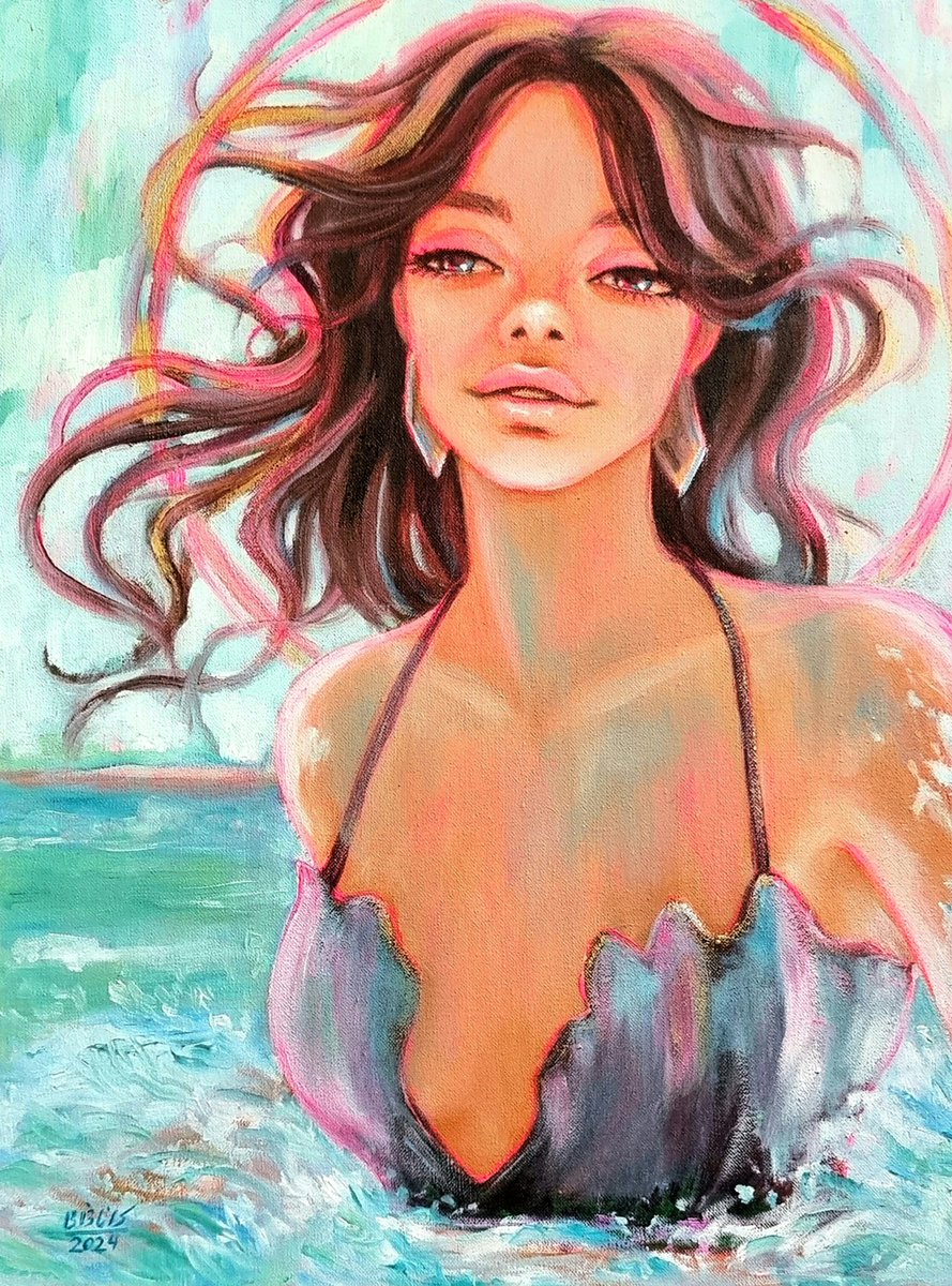 "Harmony"

1/1 oil on canvas ✨️
33.33 XTZ